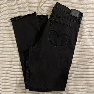 Levi Strauss black jeans! Size 32 high-rise.